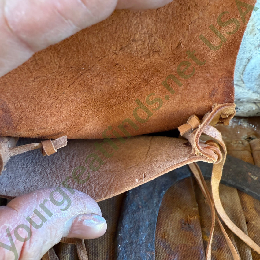 Little Mexican Tooled Leather Crossbody Bag Purse purse
