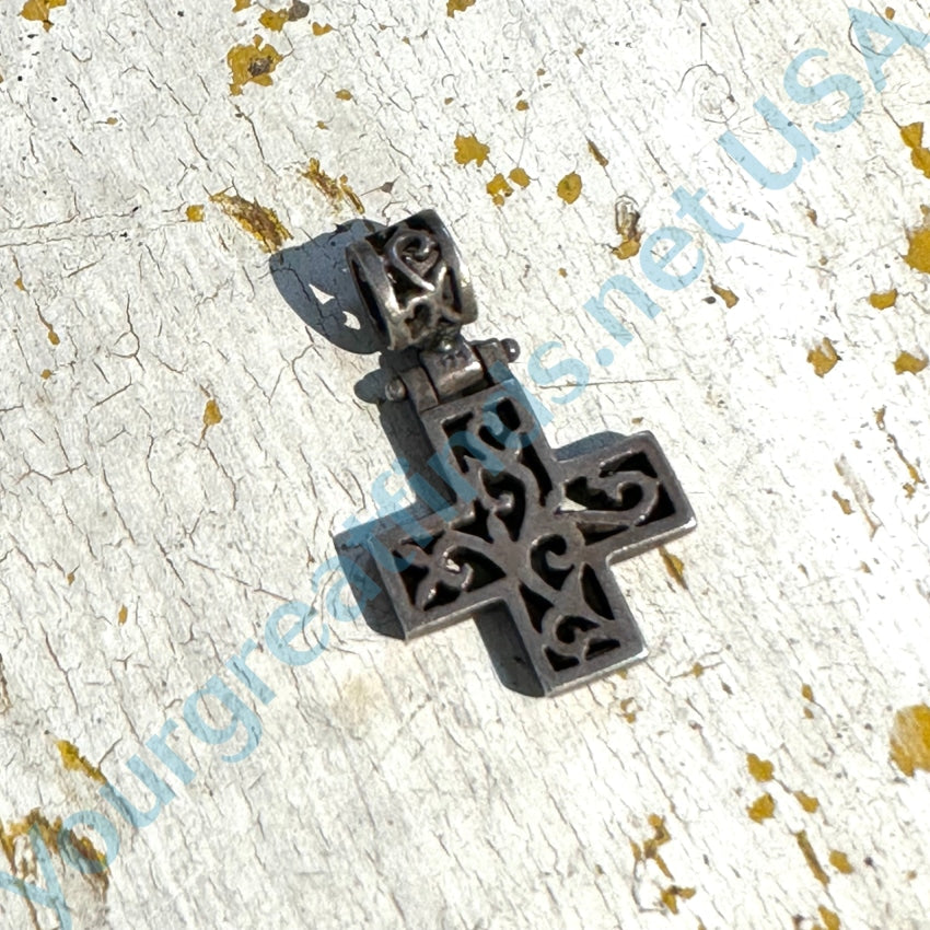 Little Vintage Sterling Silver Cross Pendant