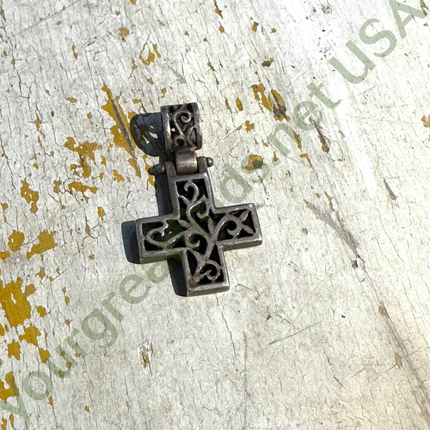 Little Vintage Sterling Silver Cross Pendant