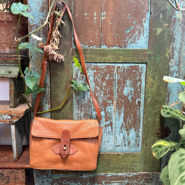 Madewell “The Sketchbook Bag” Brown Leather Crossbody Purse