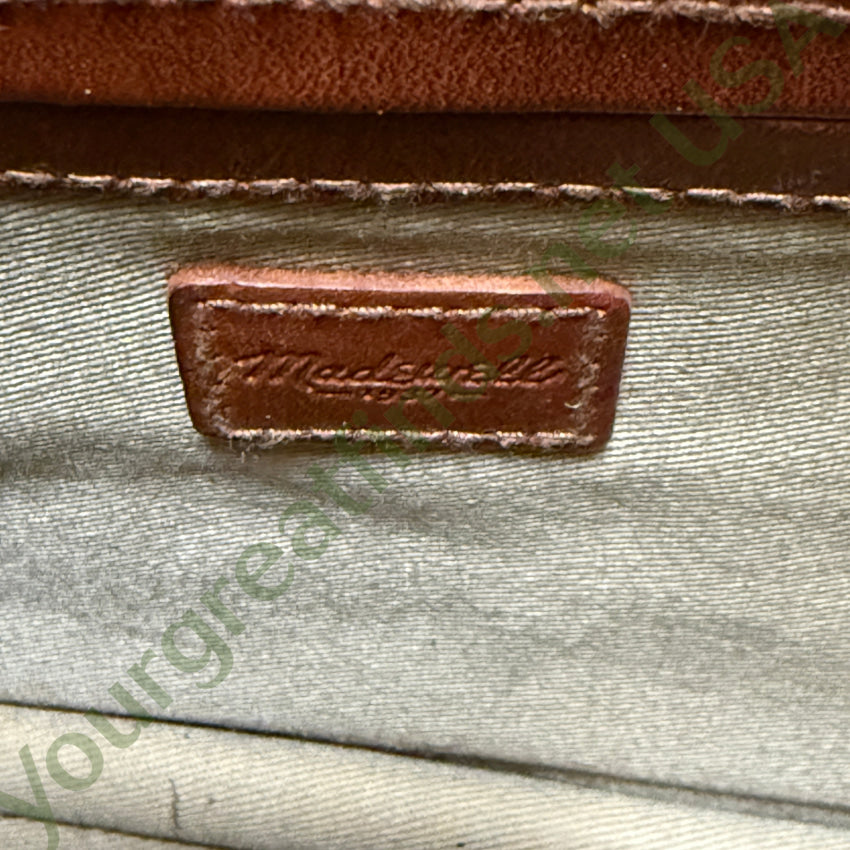 Madewell “The Sketchbook Bag” Brown Leather Crossbody Purse Purse