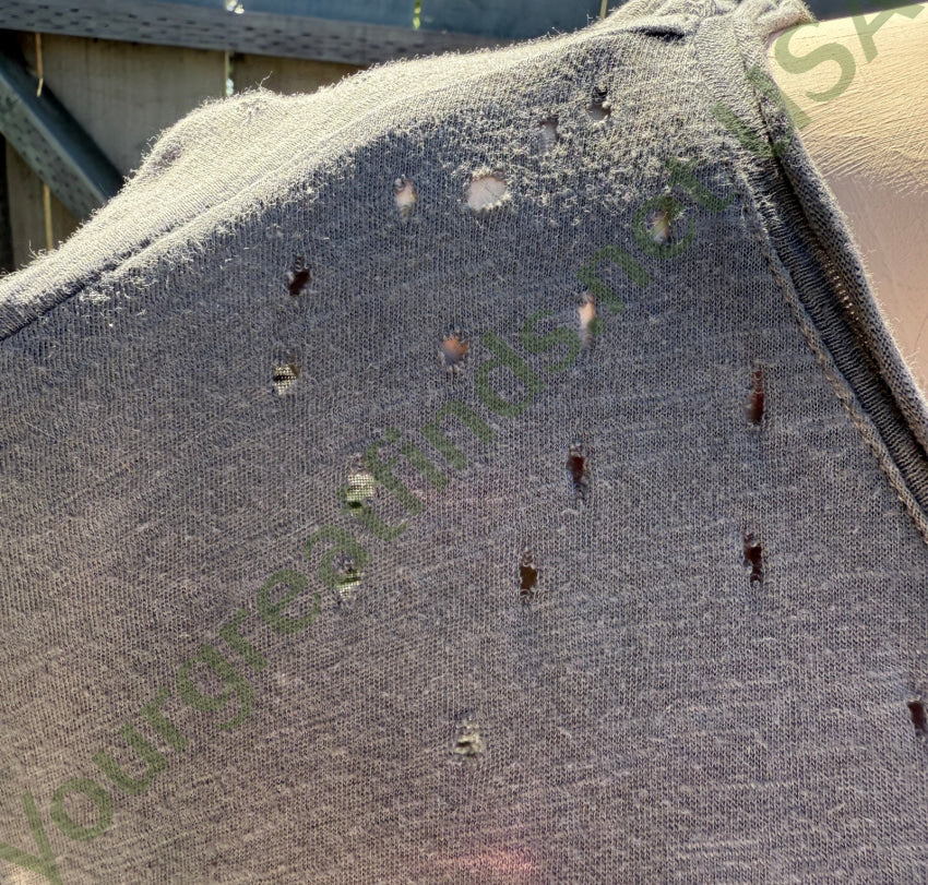 MAGNOLIA PEARL Cotton Fraise Tee T-Shirt Strawberry Ozzy Gray tee shirt