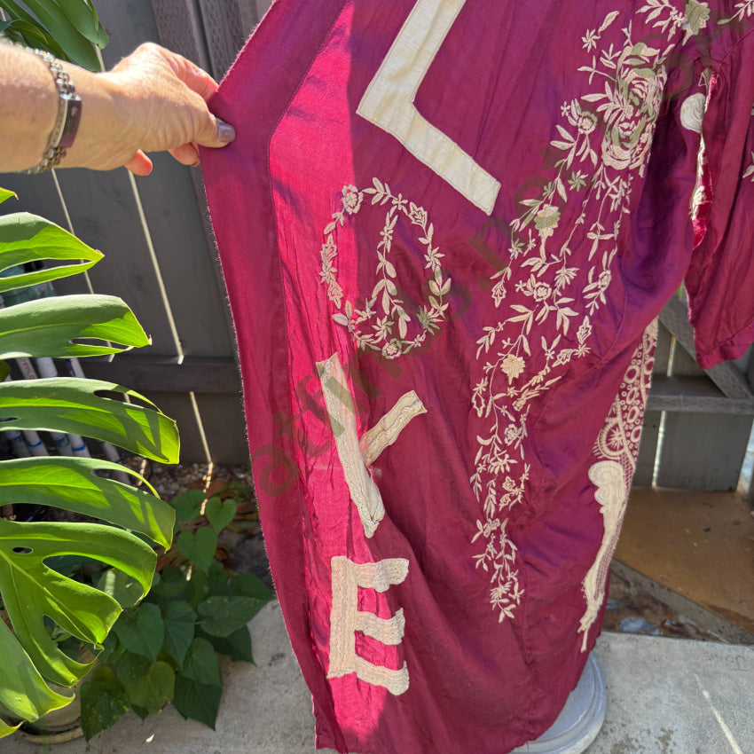 Magnolia Pearl Modal Satin Blessed Kimono Hibiscus NWT SOLD OUT kimono