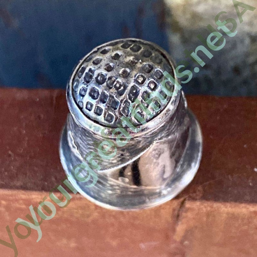 Mexican 980 Fine Sterling Silver Sewing Thimble Yourgreatfinds