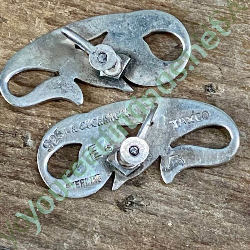 Mexican La Cucaracha Sterling Silver Necklace and Earring Set Yourgreatfinds