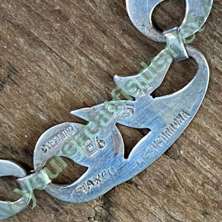 Mexican La Cucaracha Sterling Silver Necklace and Earring Set Yourgreatfinds