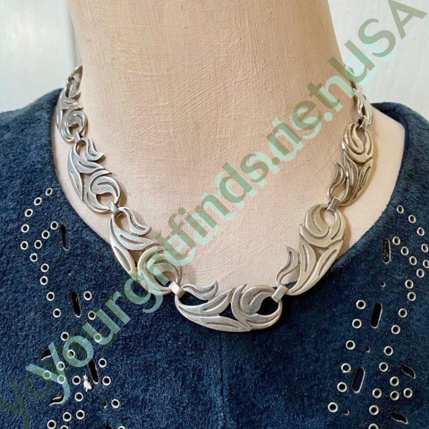 Mexican La Cucaracha Sterling Silver Necklace and Earring Set Yourgreatfinds