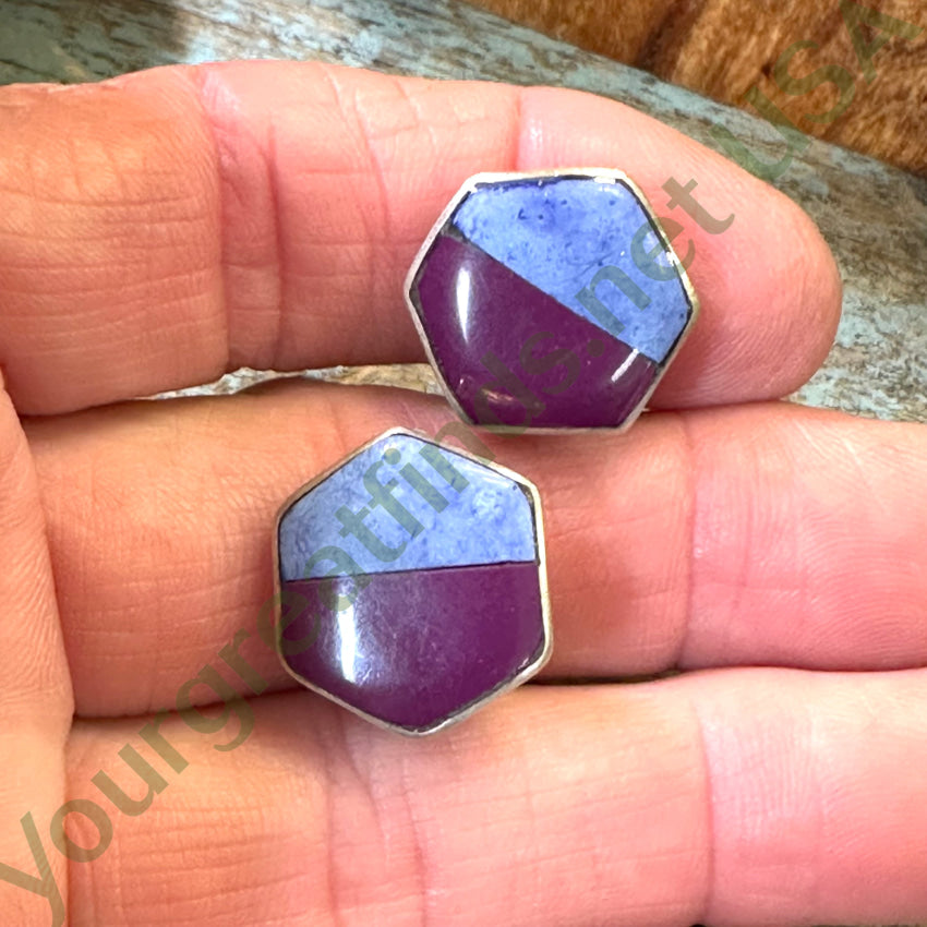 Mexican Sterling Silver Clip On Earrings