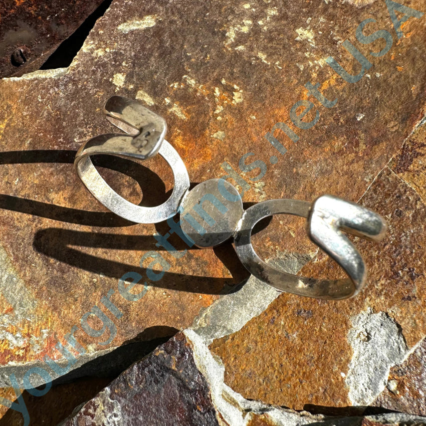 Mexican Sterling Silver & Turquoise Cuff Bracelet Bracelet