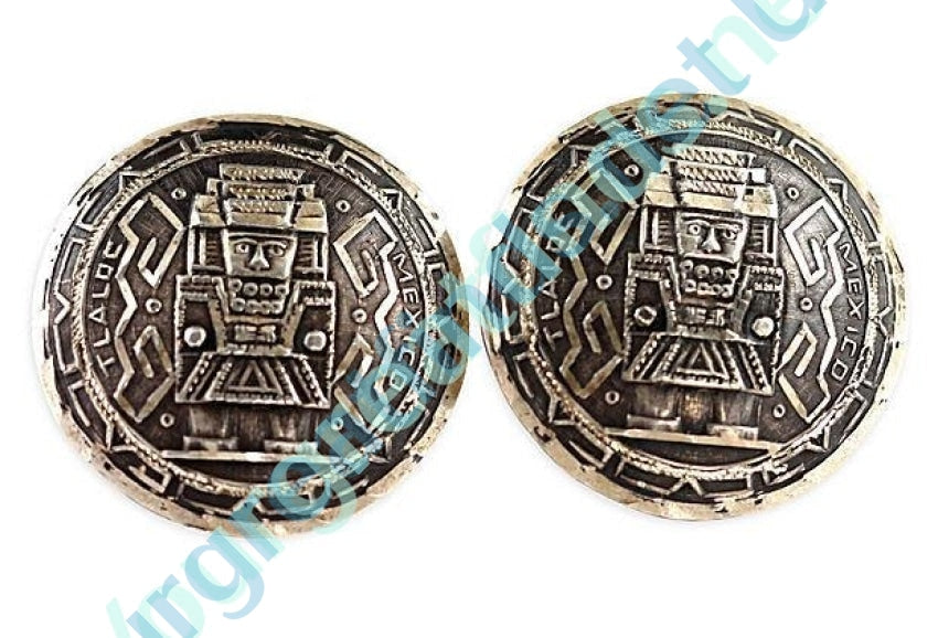 Mexican Tlaquepaque Sterling Silver Cuff Links Yourgreatfinds