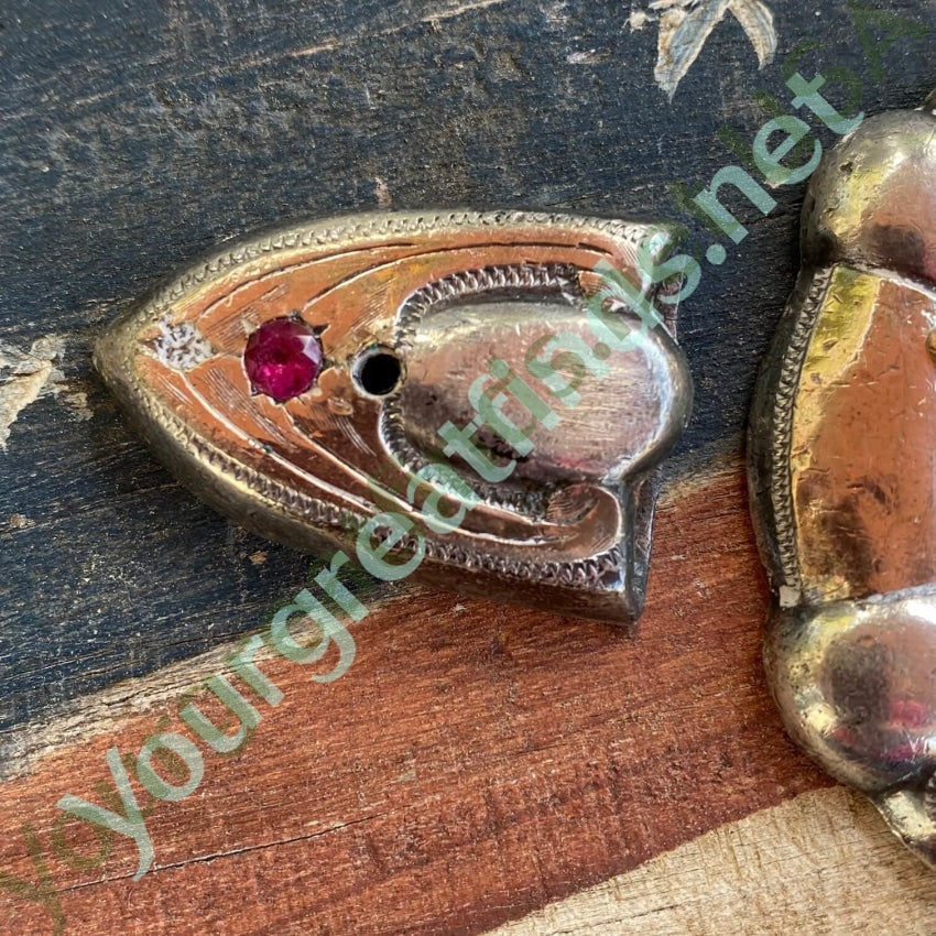 Mid-Century Solid Sterling Silver Ranger Buckle Set Mexico Yourgreatfinds