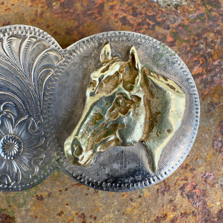 Montana Silversmiths Western Style Engraved Money Clip Horse Money Clip