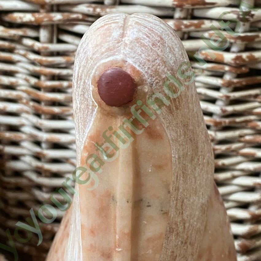 Native American Carved Stone Indian Woman B. Morning Gunn ‘88 Yourgreatfinds