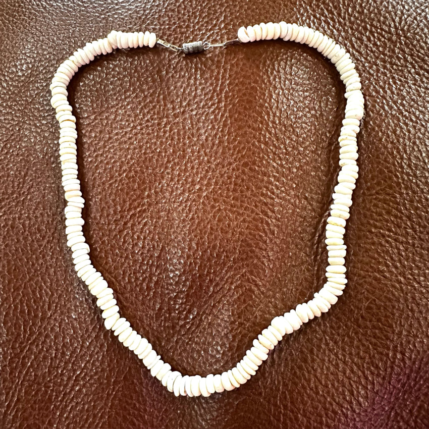 Natural Hawaiian Puka Shell Choker Necklace Necklace