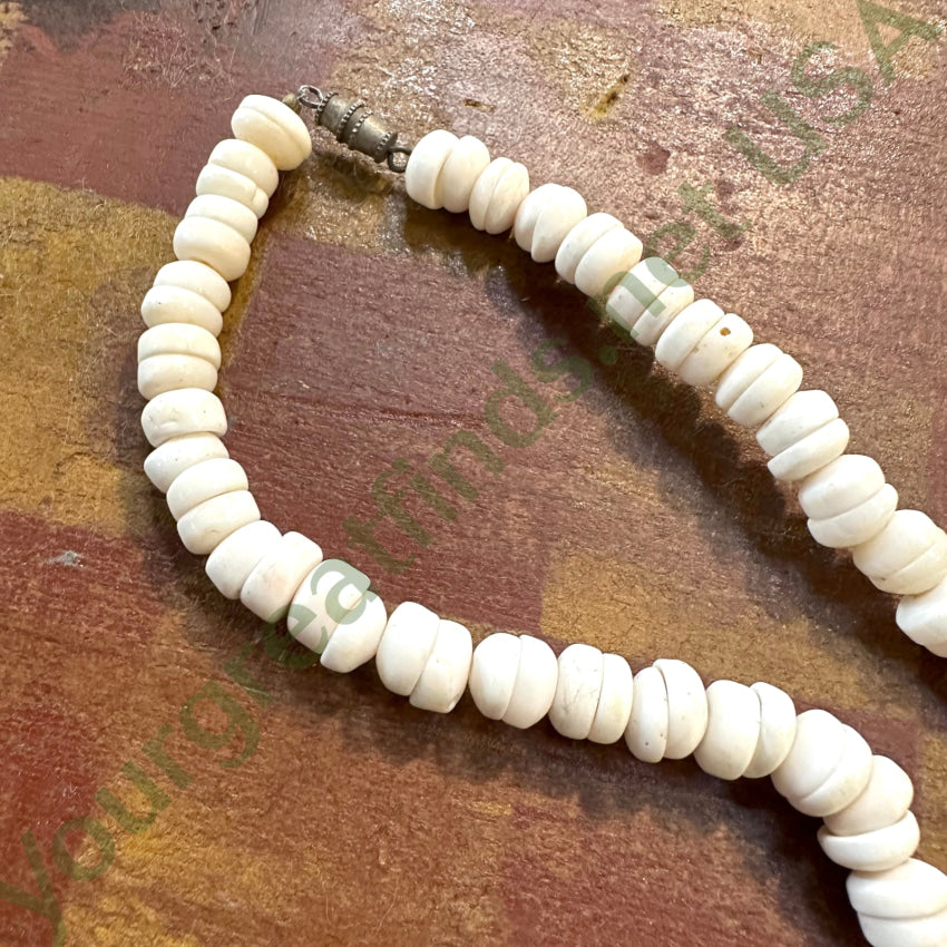 Natural Hawaiian Puka Shell Choker Necklace Necklace