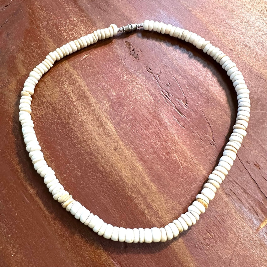 Natural Hawaiian Puka Shell Choker Necklace Necklace