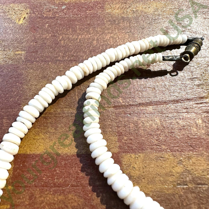 Natural High Grade Hawaiian Puka Shell Black Coral Necklace Necklace