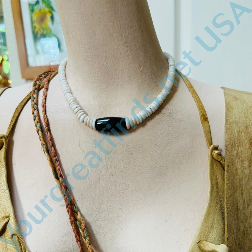 Hawaiian Jewelry Puka Shell and Dark Brown Coconut Bead Hawaii Surfer  Necklace | eBay