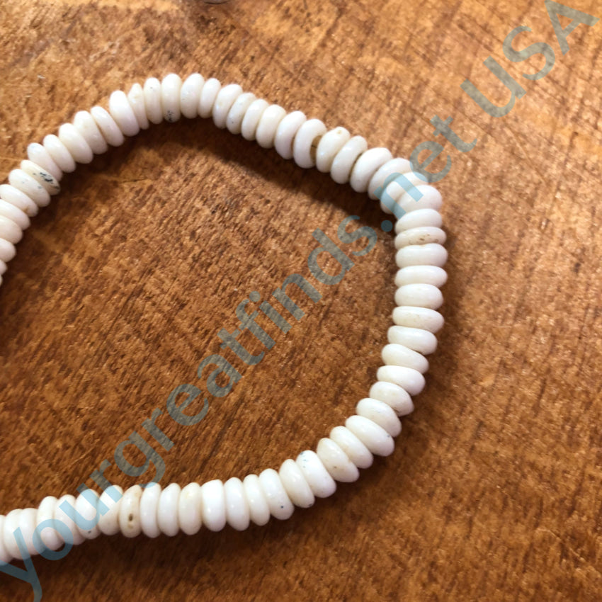 Natural High Grade Hawaiian Puka Shell Necklace 15.5 Necklace