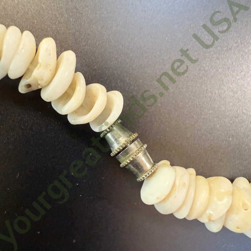 Natural High Grade Hawaiian Puka Shell Necklace 16.5” L Surfer necklace
