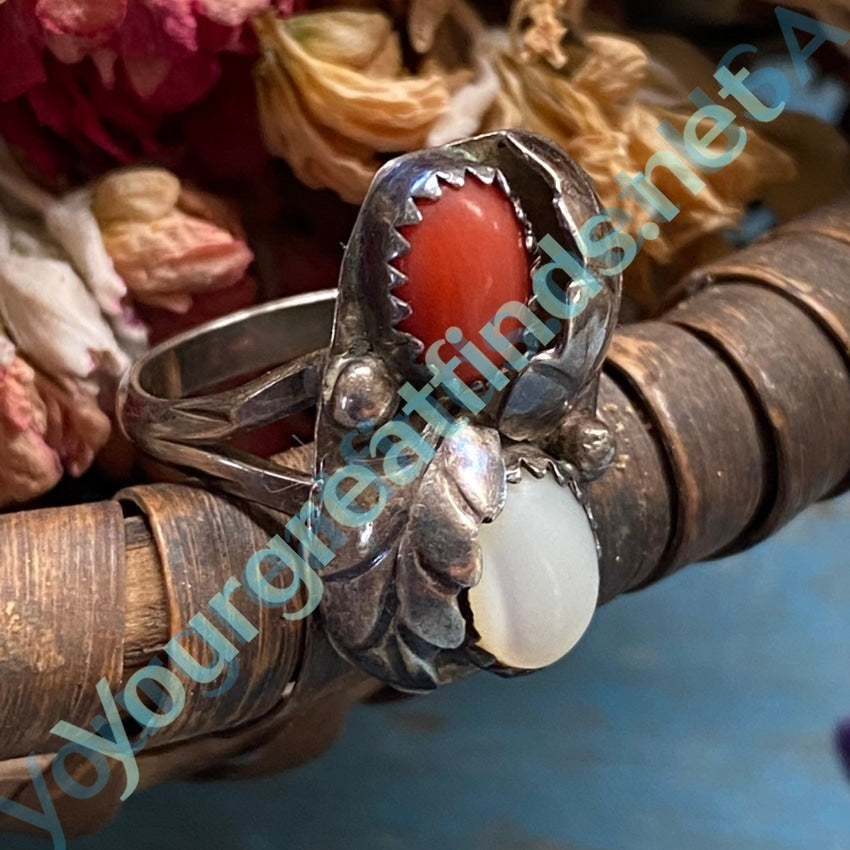 Natural red coral ring with natural pearl and 18 caret yellow gold. Coral  can reduce stress and fears and combats foolishness, nervousness, fear,...  | By Panna GemsFacebook