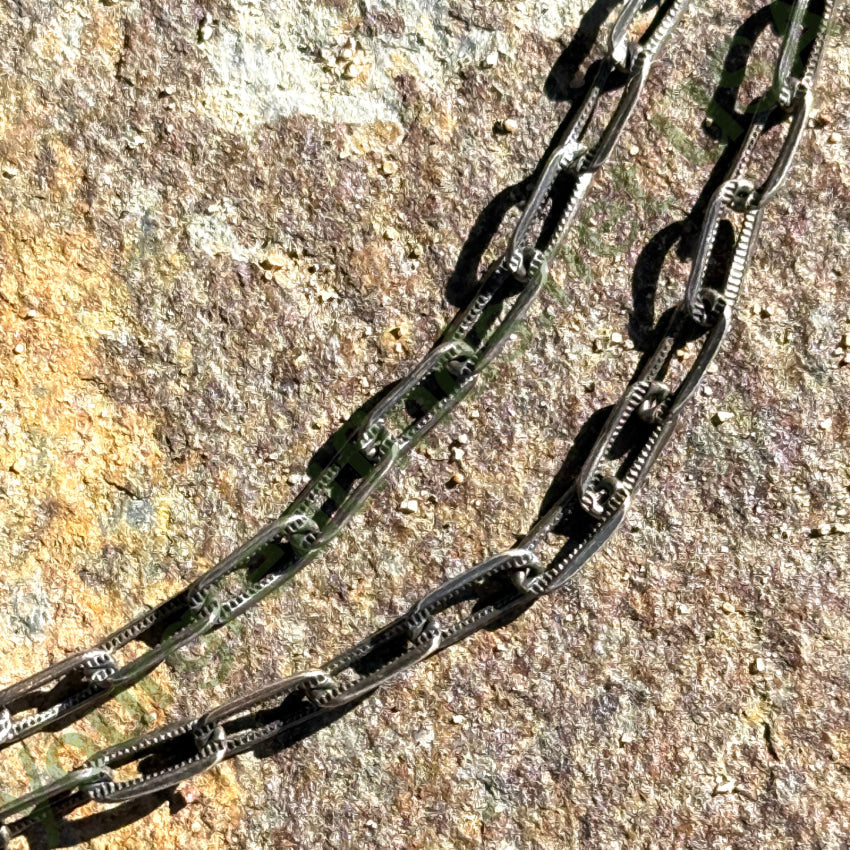 Navajo Tufa Stone Cast Sterling Silver Turquoise Cross Necklace Ambrose Lincoln Necklace