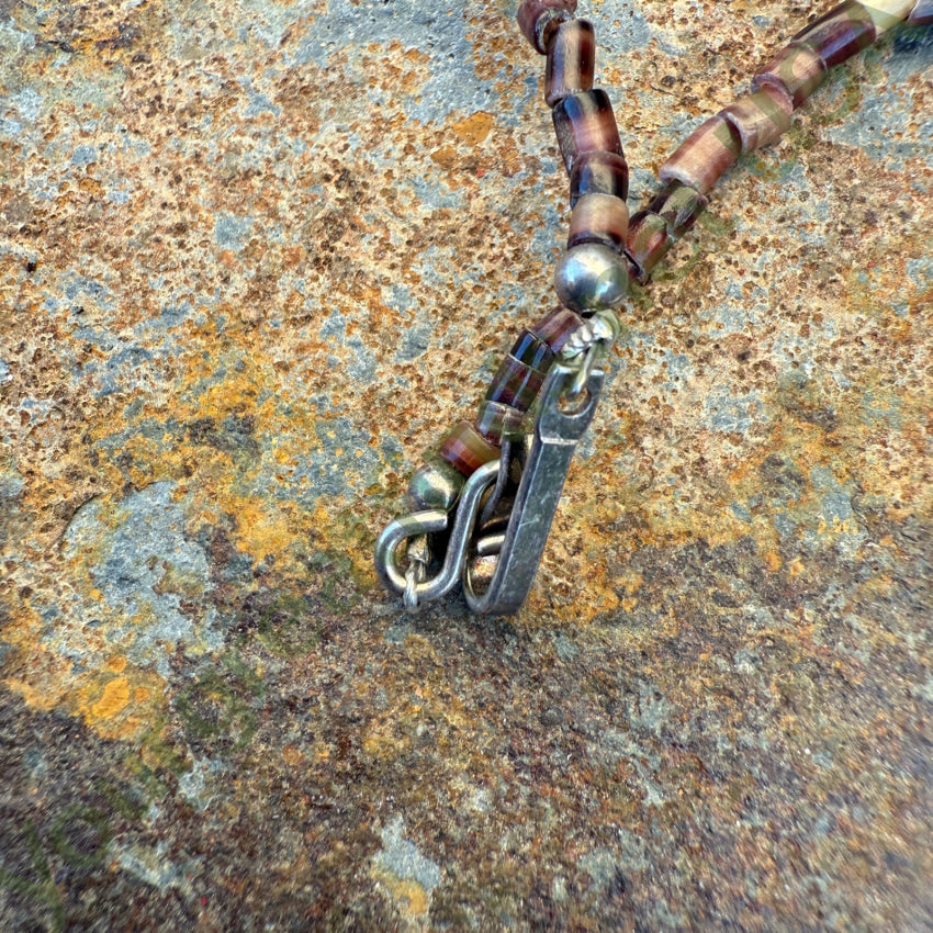 Navajo Turquoise Nugget & Heishi Bead Necklace necklace