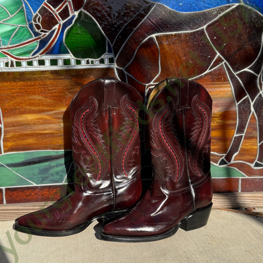 Never Worn Vintage Rancho Viejo Men’s Western Cowboy Boots 7 1/2 Women’s 9 Western boots
