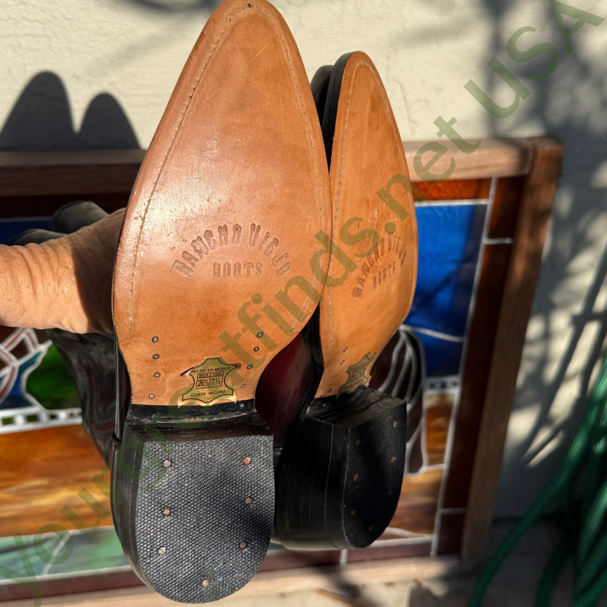 Never Worn Vintage Rancho Viejo Men’s Western Cowboy Boots 7 1/2 Women’s 9 Western boots