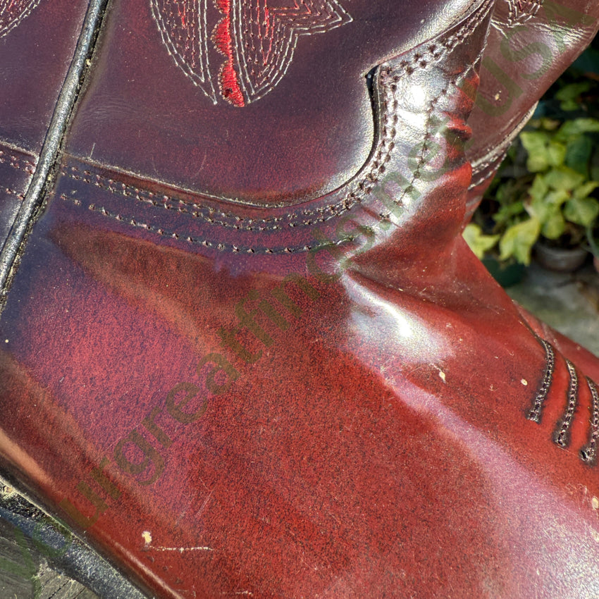 Never Worn Vintage Rancho Viejo Men’s Western Cowboy Boots 7 1/2 Women’s 9 Western boots