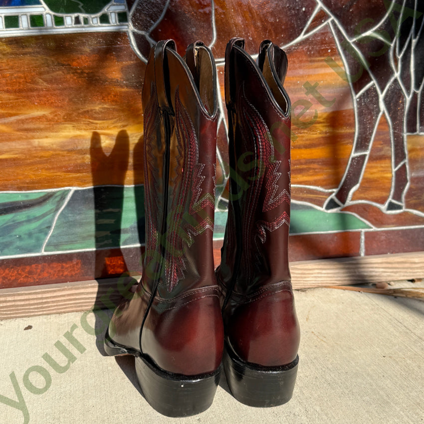Never Worn Vintage Rancho Viejo Men’s Western Cowboy Boots 7 1/2 Women’s 9 Western boots