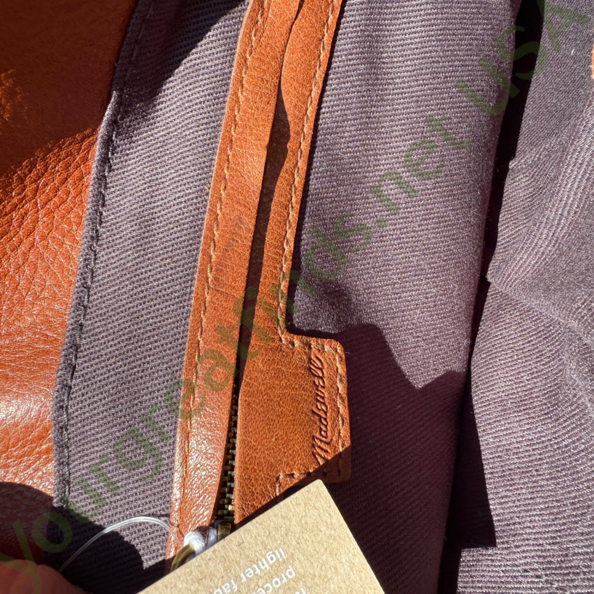 NWT Madewell Medium Transport Hair on Hide Tiger Print Tote tote