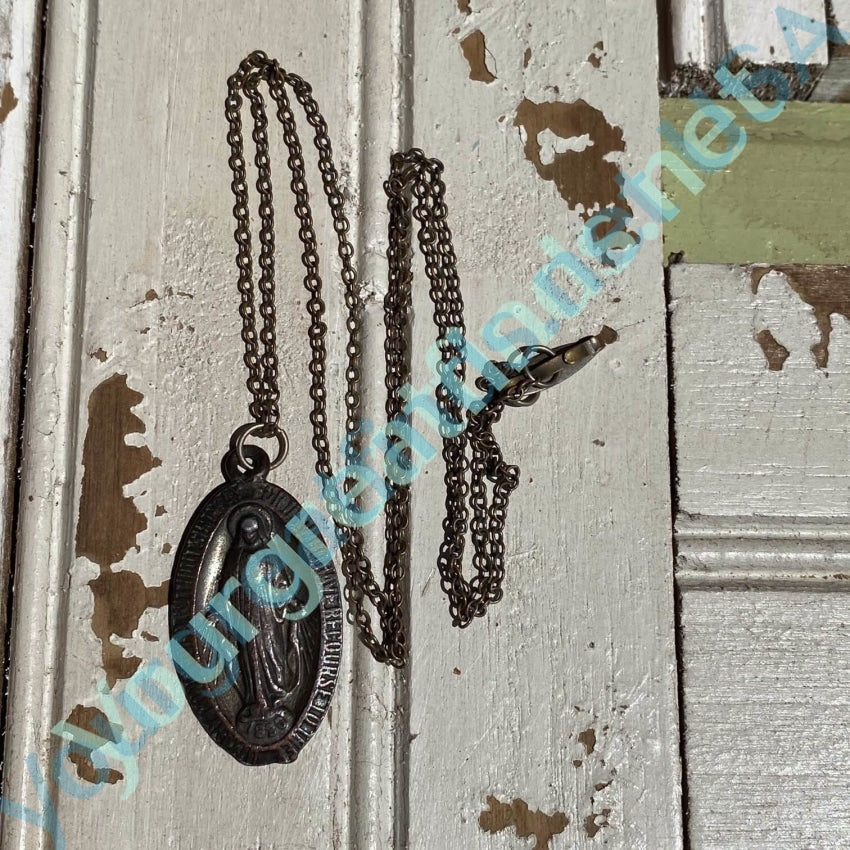 Old Catholic Devotional Necklace Yourgreatfinds