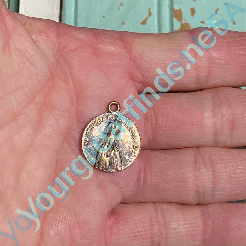 Old Silver over Brass Devotional Metal Yourgreatfinds