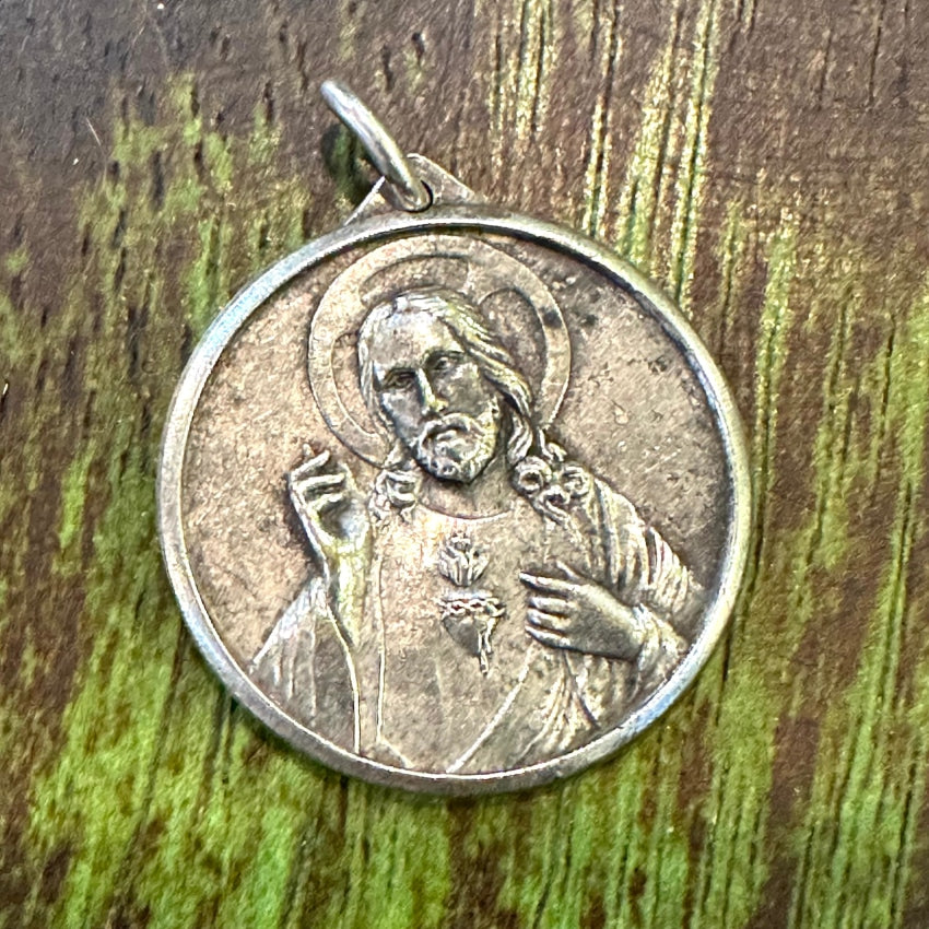 Our Lady Of Mount Carmel Virgo Carmelo Sterling Silver Pendant