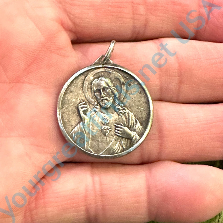 Our Lady Of Mount Carmel Virgo Carmelo Sterling Silver Pendant