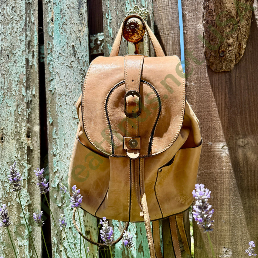 Patricia Nash Vasto Italian Leather Backpack backpack