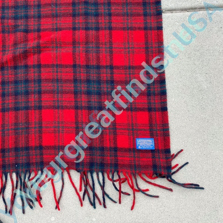 Pendleton popular Wool Plaid Blanket