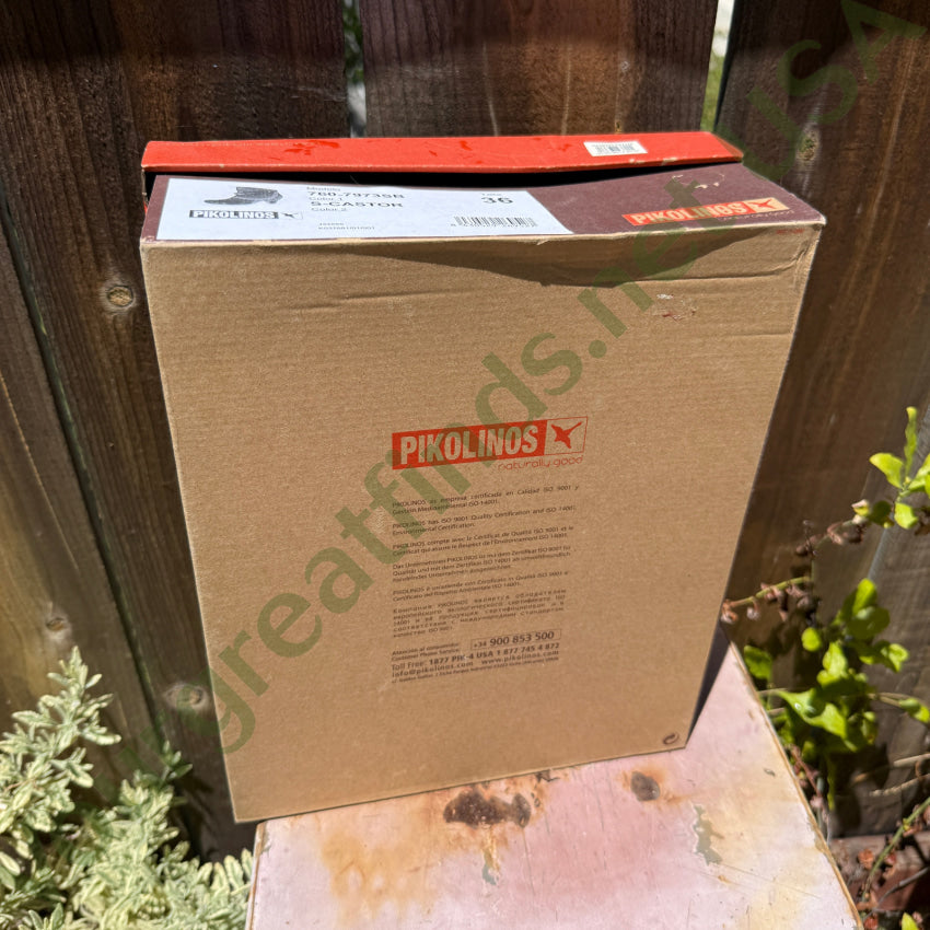 Pikolinos Caramel Beige Suede Booties in Box Spain Size 36 2016 boots