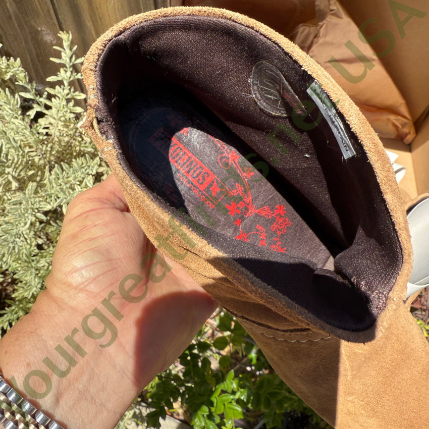 Pikolinos Caramel Beige Suede Booties in Box Spain Size 36 2016 boots