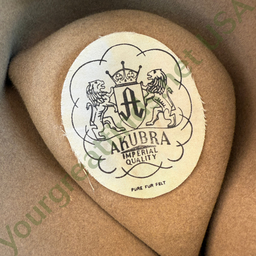 Pre owned Akubra Fur Felt Western Hat Australia hat