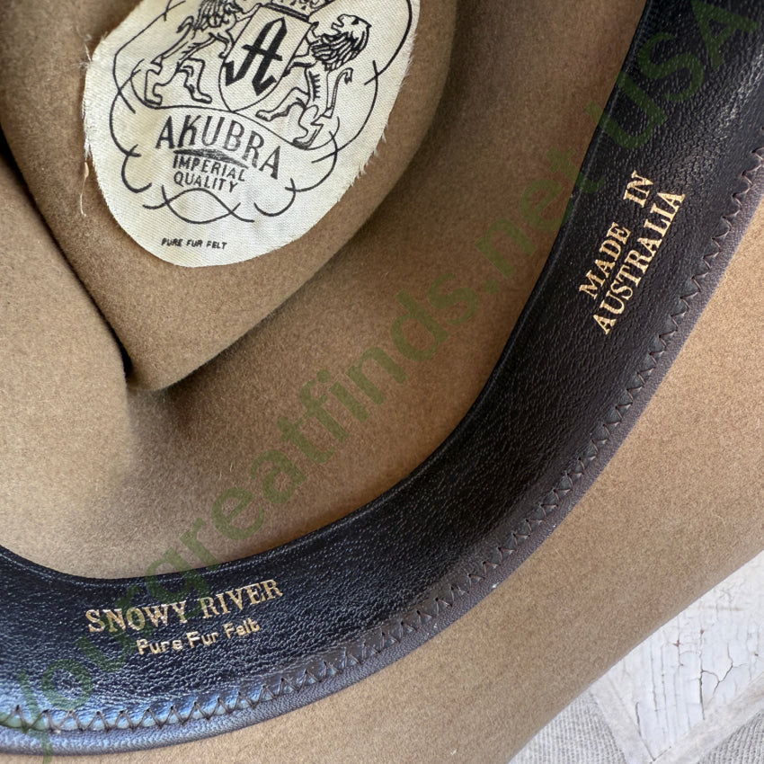 Pre owned Akubra Fur Felt Western Hat Australia hat