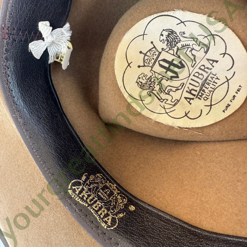 Pre owned Akubra Fur Felt Western Hat Australia hat