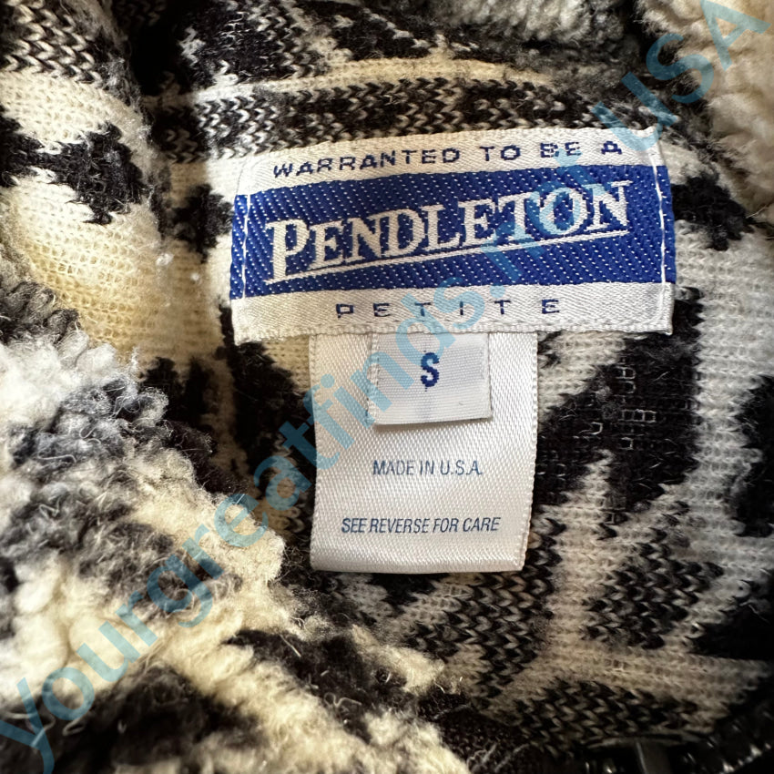 Pre-Owned Pendleton Fuzzy Winter Jacket S Jacket