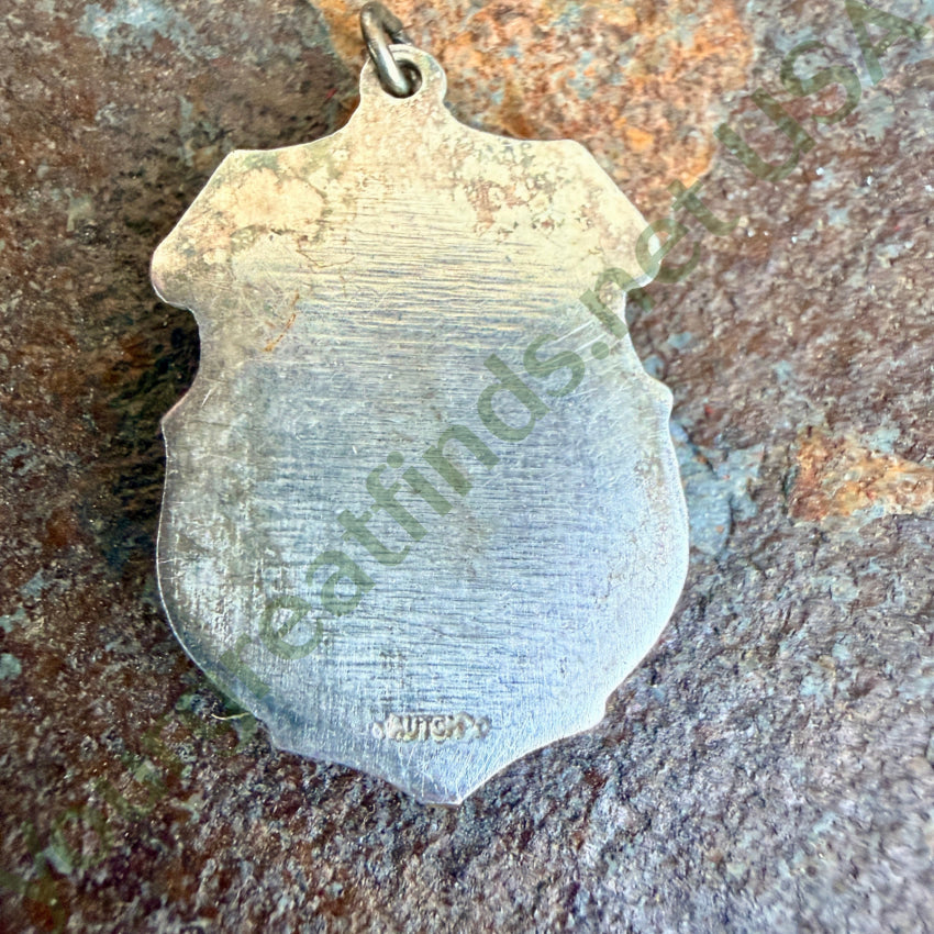 Pre-owned Sterling Silver Archangel St. Michael Pendant Protection pendant