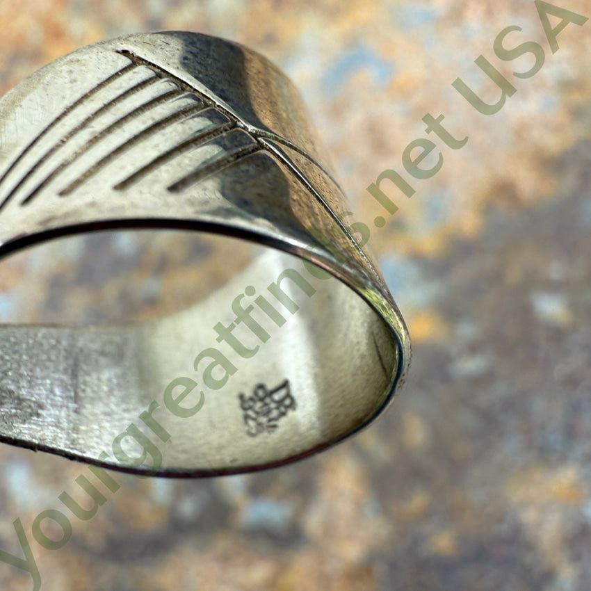 Pre-owned Sterling Silver Turquoise Onyx Jasper Pendant Jay King pendant