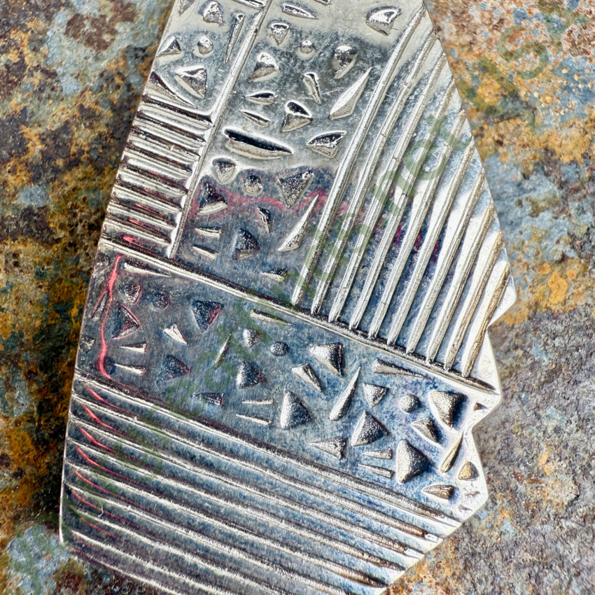 Pre-owned Sterling Silver Turquoise Onyx Jasper Pendant Jay King pendant