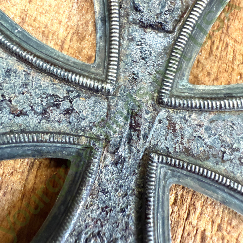 Prussia Iron Cross 1813 Sterlin Frame Germany Pendant