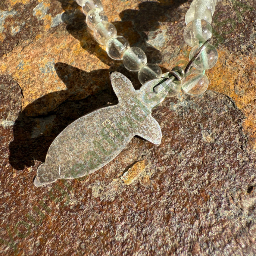 Quartz Pools Of Light Beaded Necklace with Opals & Black Onyx necklace