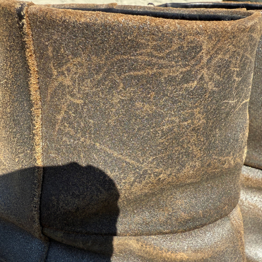 Rag & Bone Newbury Ankle Boots Booties Metallic Gray 37 boots